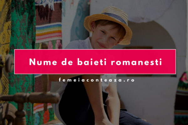 Nume de băieți românești