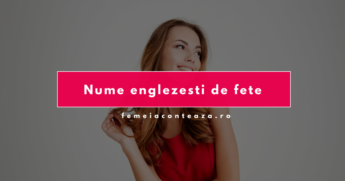 Nume englezești de fete
