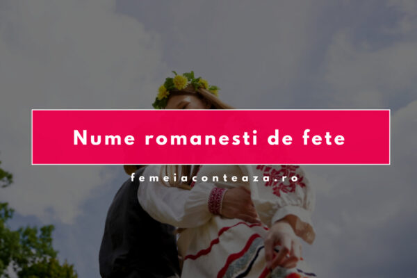 Nume românești de fete