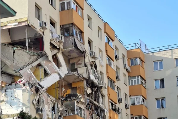 După explozia